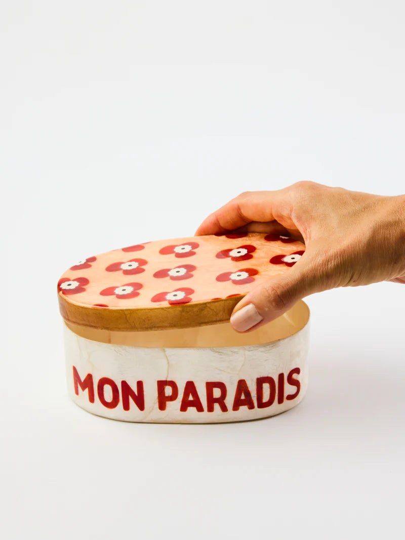 Paradis ボックス ピンク ラージ
