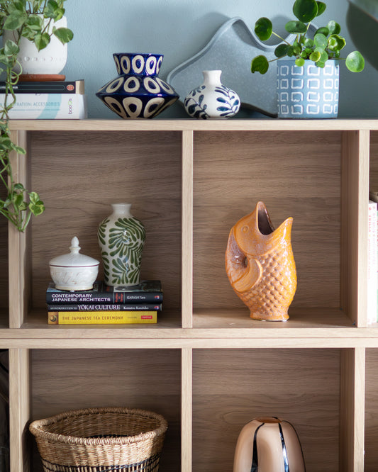 Harvey フラワーベース ブラウン