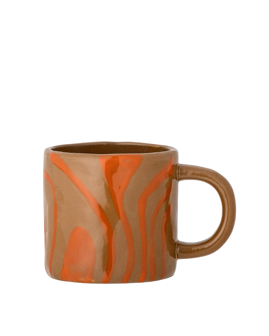 Bloomingville Ninka マグカップ 250ml オレンジ  ストーンウェア