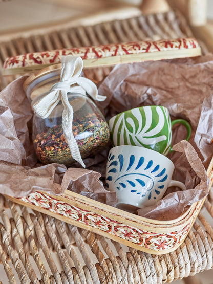 Bloomingville Heikki マグカップ 240ml ブルー  ストーンウェア