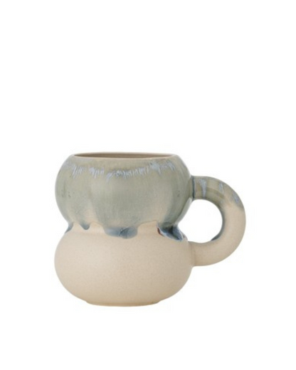 Bloomingville Luna マグカップ 400ml ブルー ストーンウェア