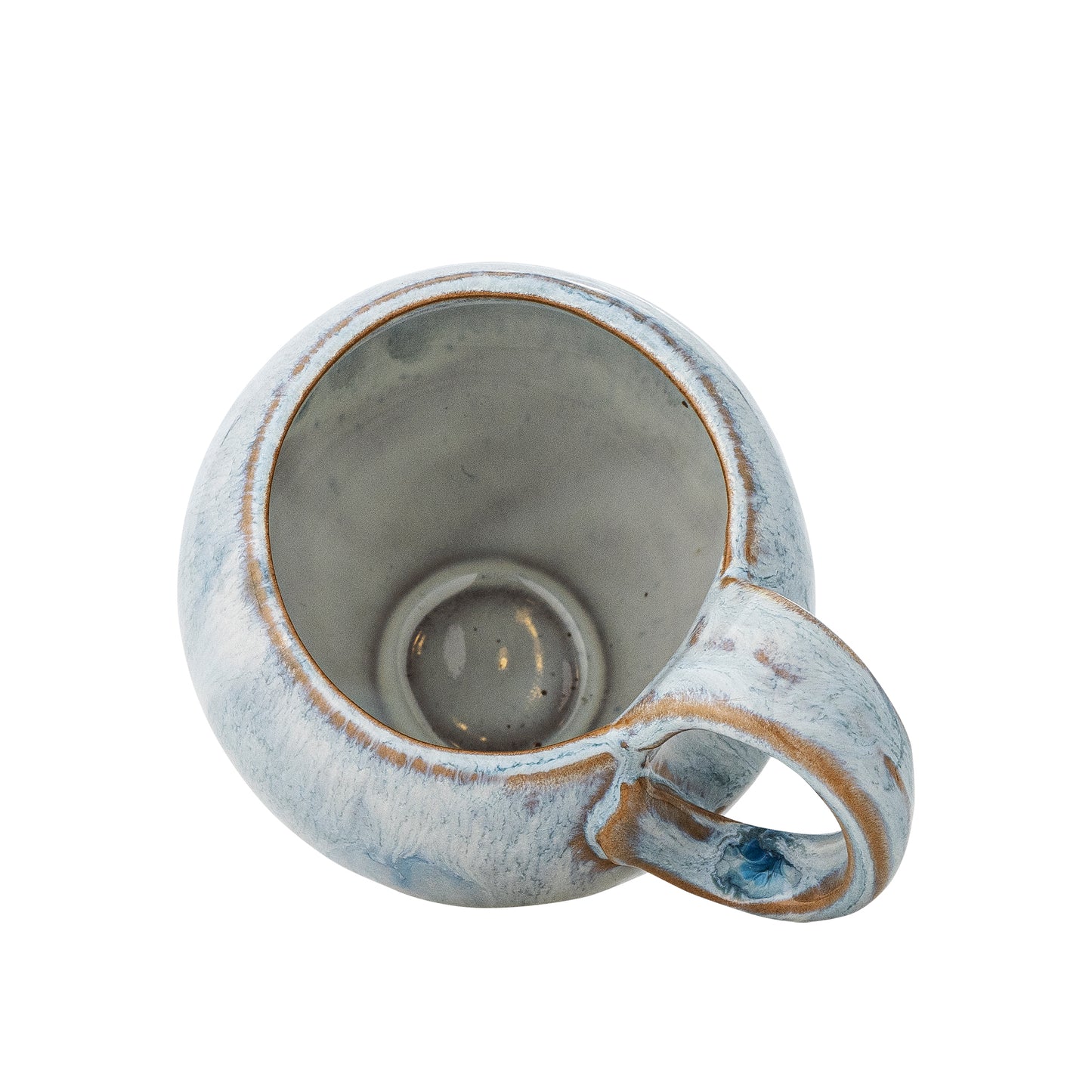 Bloomingville Avonlea マグカップ 250ml ブルー ストーンウェア