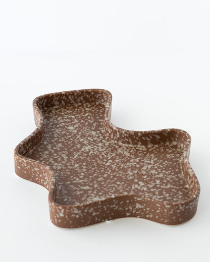 Lakey トレー ブラウン