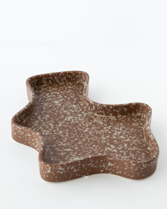 Lakey トレー ブラウン