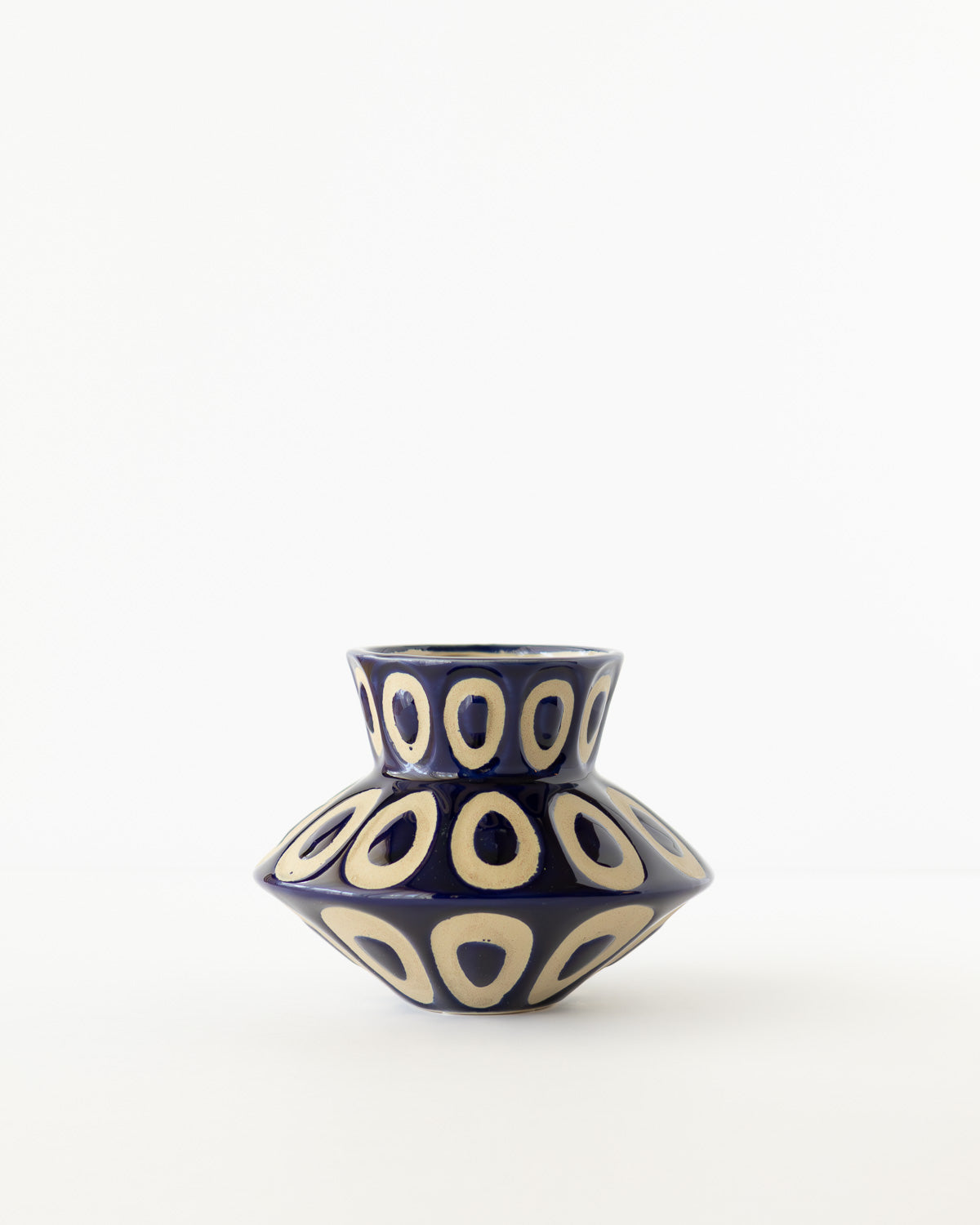 Bashir フラワーベース ブルー