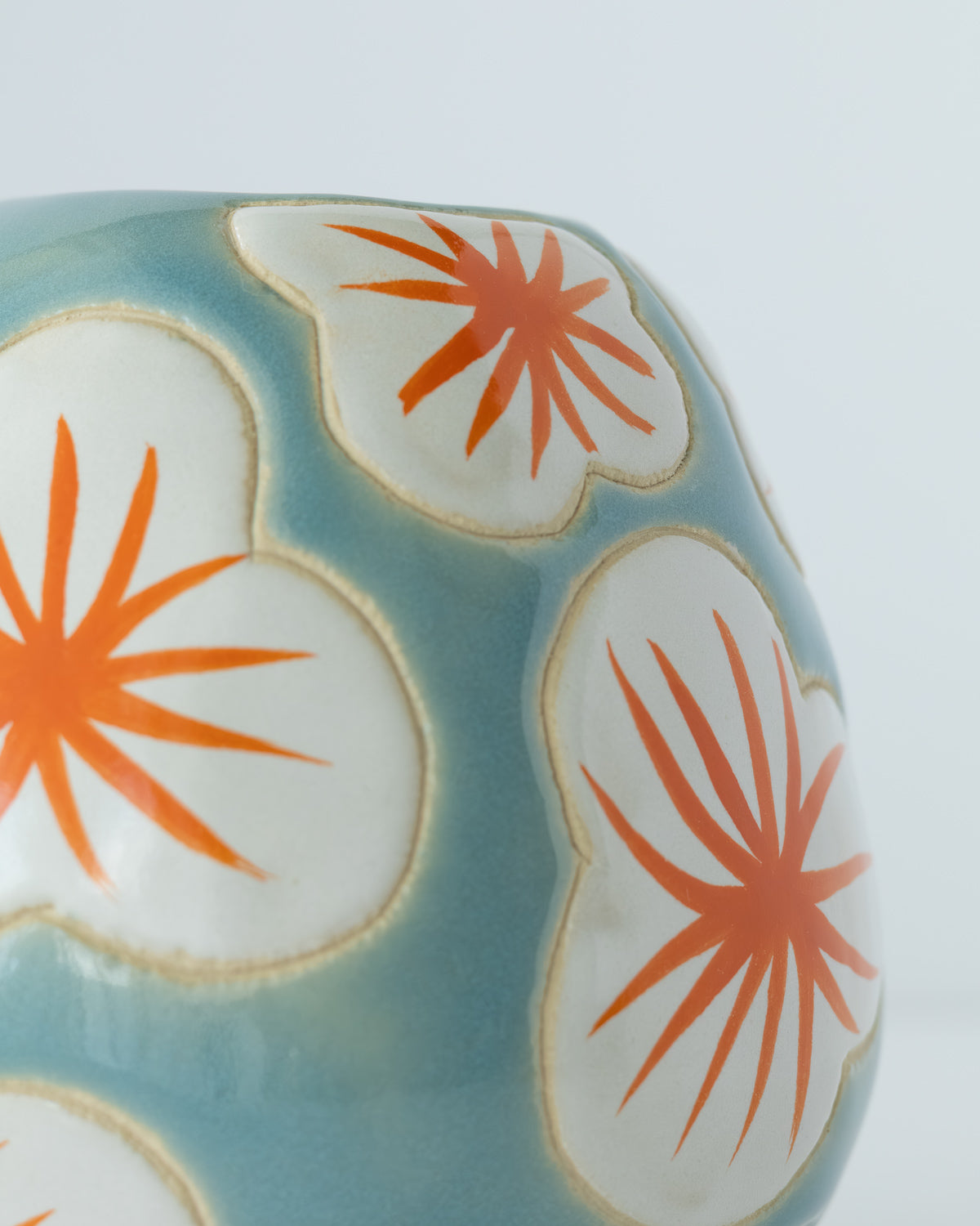 POLLEN WHITE フラワーベース 11.5cm ブルー – Hitta