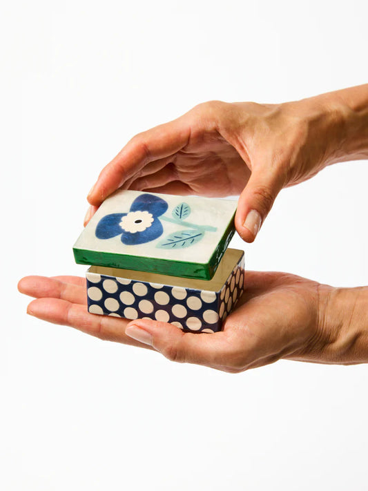 Paradis ボックス ブルー レクタングル